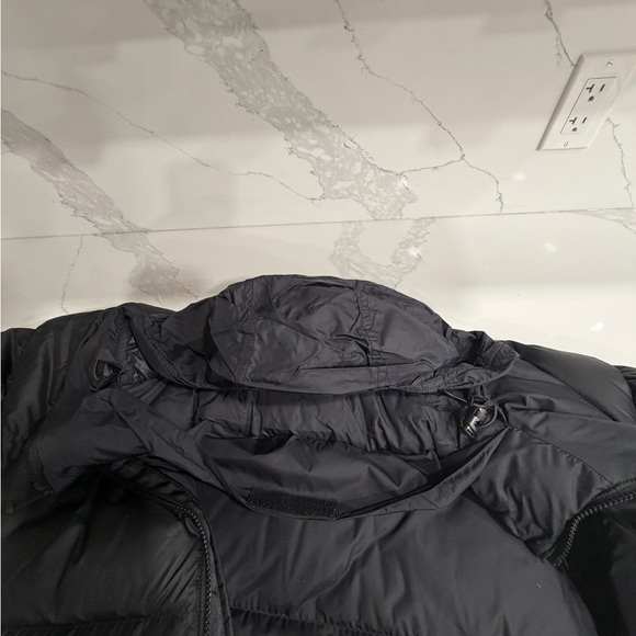 The North Face Retro Nuptse Duster Black Down Jacket in Medium - Picture 12 of 15